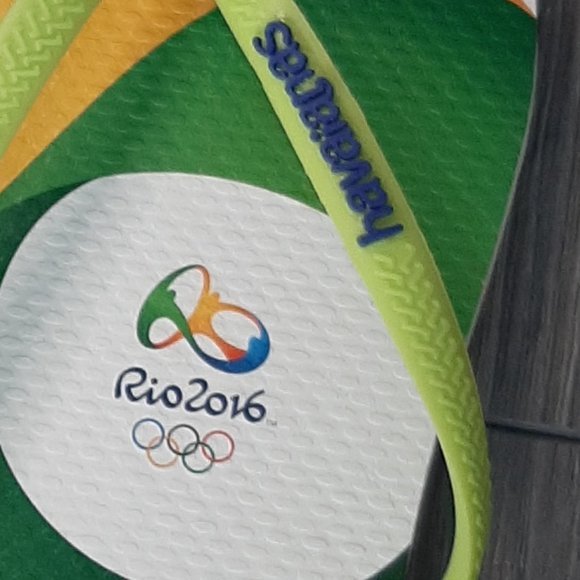Havaianas Flip-Flops I Rio 2016 - Olympics I Size 7/8 I New with tags - Picture 5 of 7
